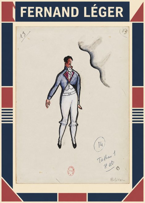 Fernand Léger Bolivar. Tableau 1 3E Acte No1 - Poster