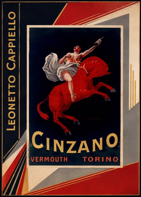 Leonetto Cappiello Cinzano Vermouth No2 - Poster