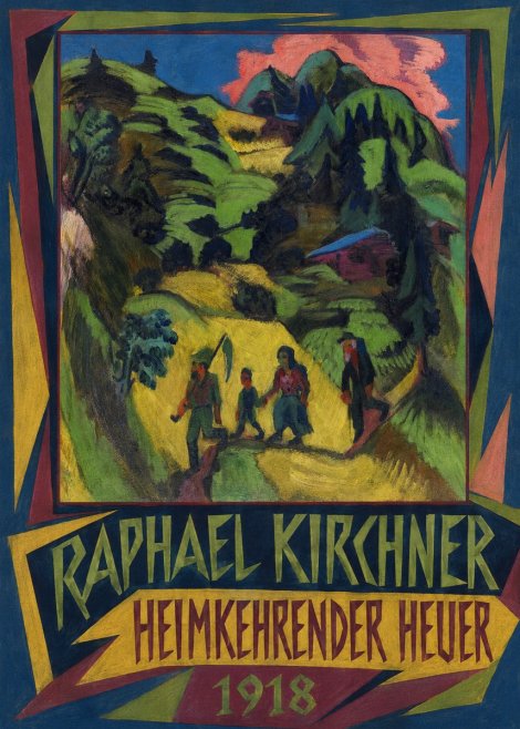 Raphael Kirchner Heimkehrender Heuer No1 - Poster