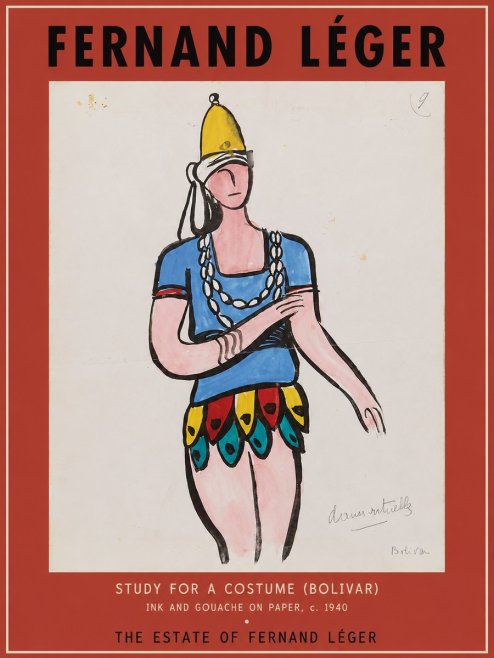 Fernand Léger Danse Rituelle No2 - Poster