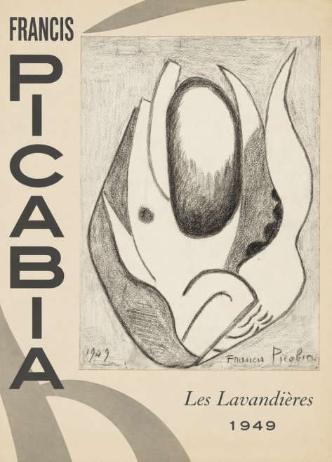 Francis Picabia Les Lavandières No6 - Poster