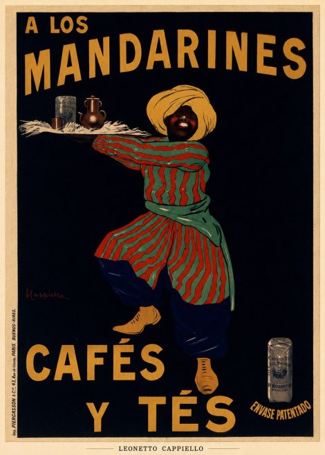 Leonetto Cappiello A Los Mandarines No6 - Poster