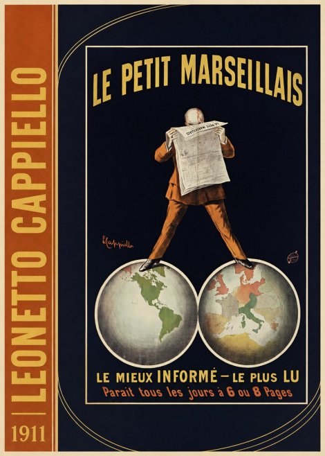 Leonetto Cappiello Le Petit Marseillais No2 - Poster