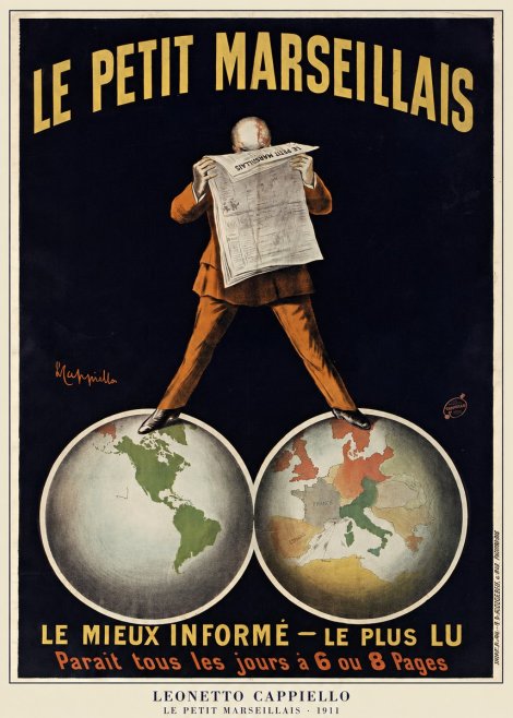 Leonetto Cappiello Le Petit Marseillais No5 - Poster
