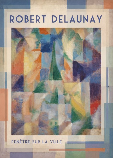 Robert Delaunay Fenêtre Sur La Ville No1 - Poster