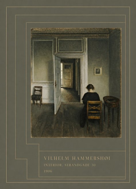 Vilhelm Hammershøi Interior, Strandgade 30 II No4 - Poster