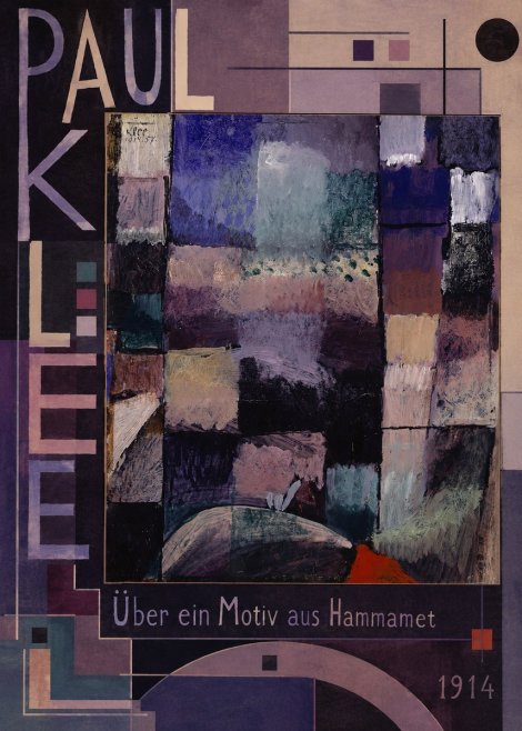 Paul Klee Über Ein Motiv Aus Hammamet No6 - Poster