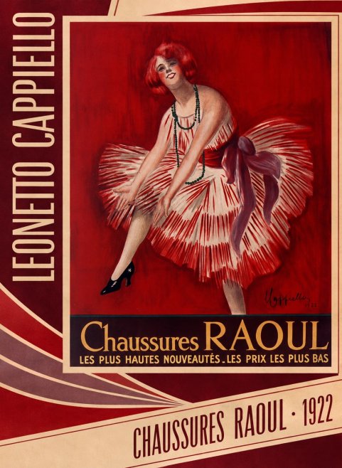 Leonetto Cappiello Chaussures Raoul No2 - Poster