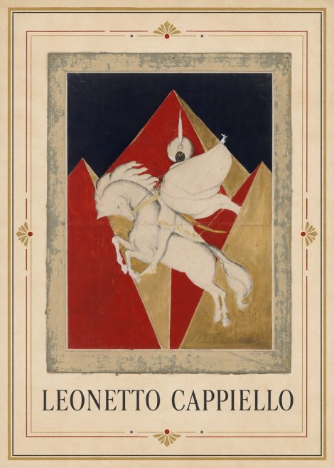 Leonetto Cappiello Rider on a White Horse No1 - Poster