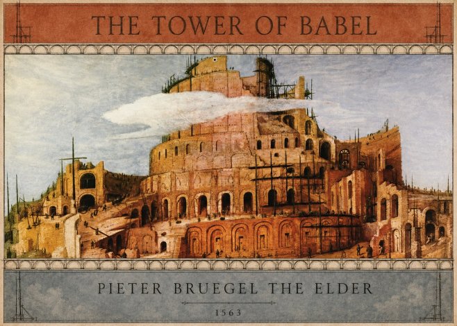 Pieter Bruegel The Tower of Babel XI No3 - Poster