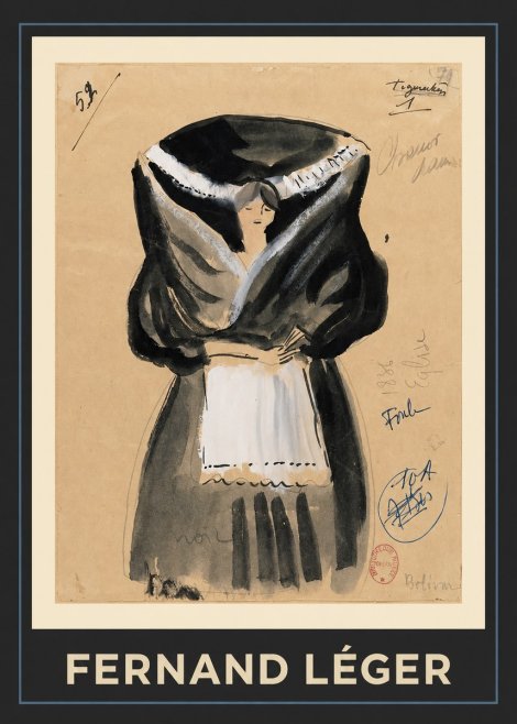 Fernand Léger Tigmarcken No1 - Poster