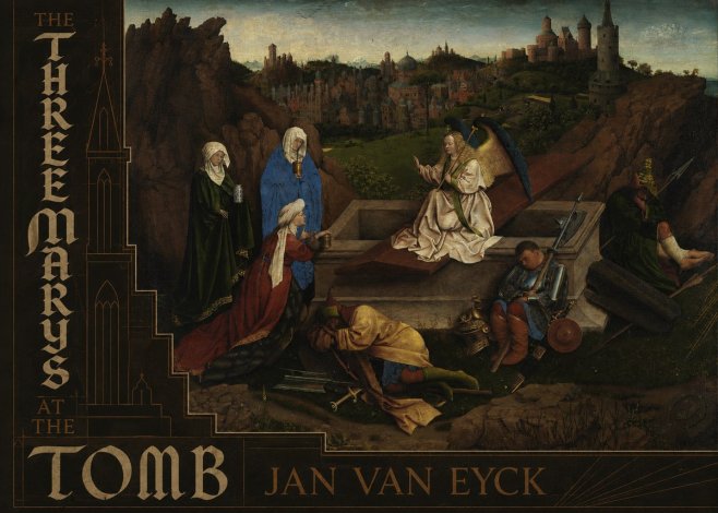 Jan van Eyck The Three Marys at the Tomb No6 - Poster