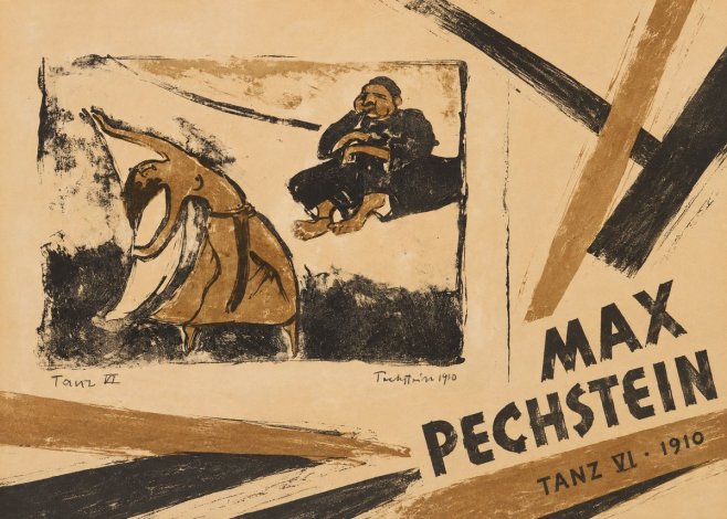 Max Pechstein Tanz Vi • 1910 No4 - Poster