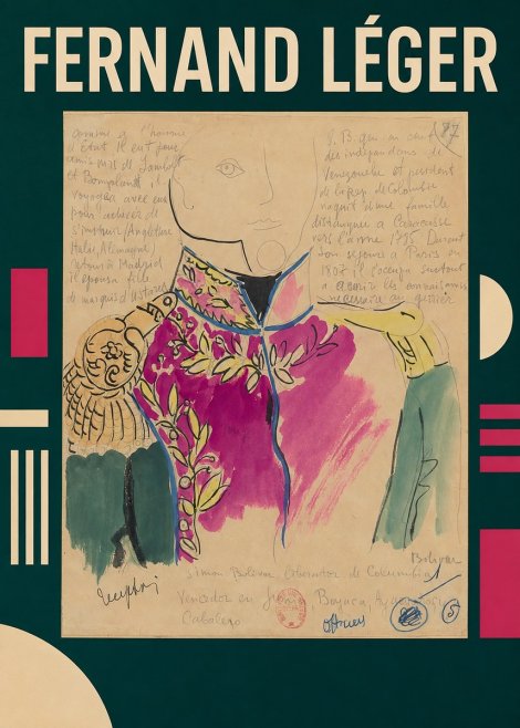 Fernand Léger Bolívar No1 - Poster
