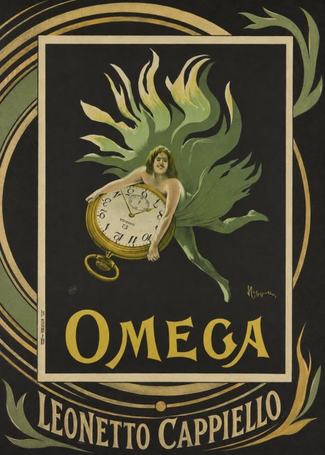 Leonetto Cappiello Omega No4 - Poster