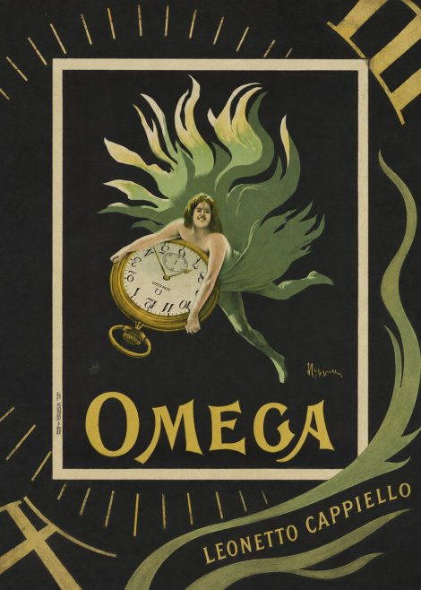 Leonetto Cappiello Omega No5 - Poster