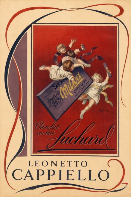 Leonetto Cappiello Suchard Milka Chocolat No3 - Poster
