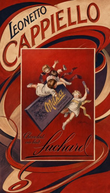 Leonetto Cappiello Suchard Milka Chocolat No6 - Poster