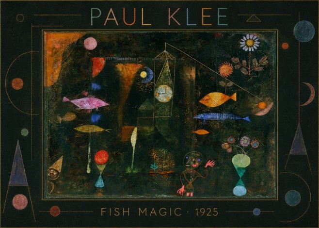 Paul Klee Fish Magic II No1 - Poster