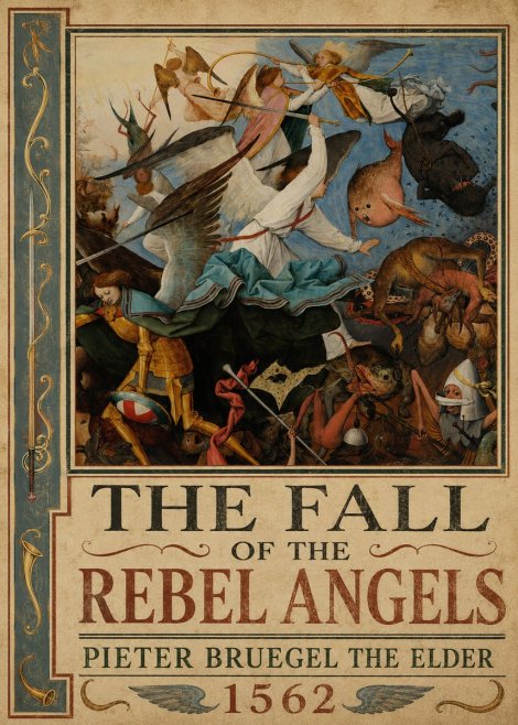 Pieter Bruegel The Fall of the Rebel Angels IV No2 - Poster
