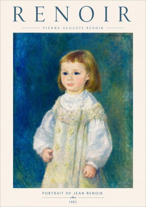 Renoir Portrait of Jean Renoir No5 - Poster