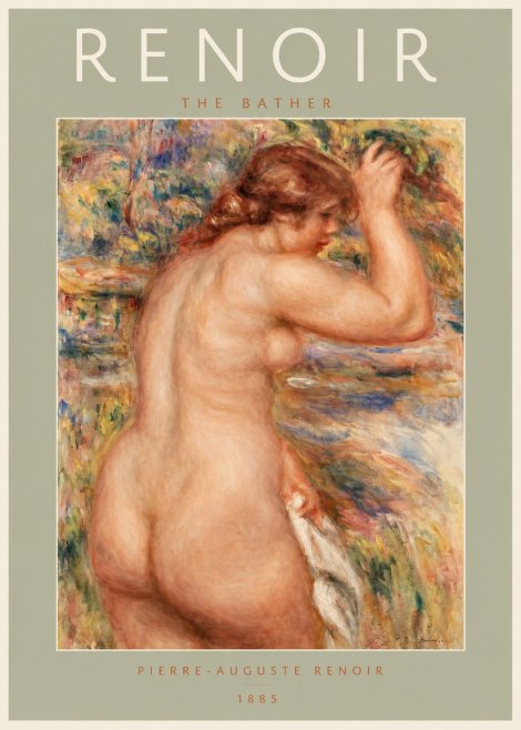 Renoir Bather No2 - Poster