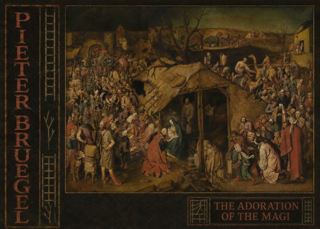 Pieter Bruegel The Adoration of the Magi No3 - Poster