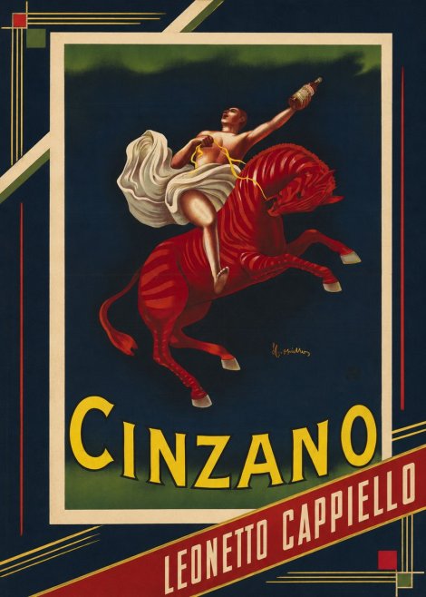 Leonetto Cappiello Cinzano No4 - Poster