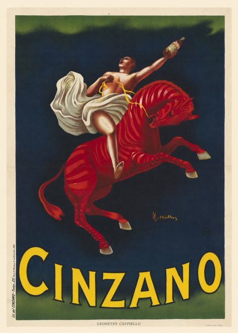 Leonetto Cappiello Cinzano No6 - Poster
