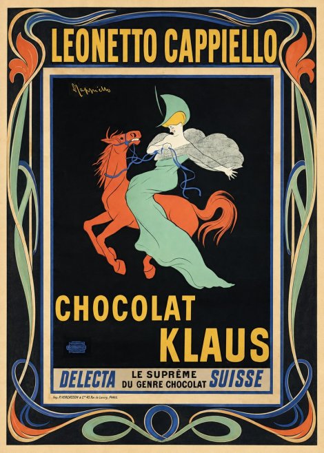 Leonetto Cappiello Chocolat Klaus II No1 - Poster