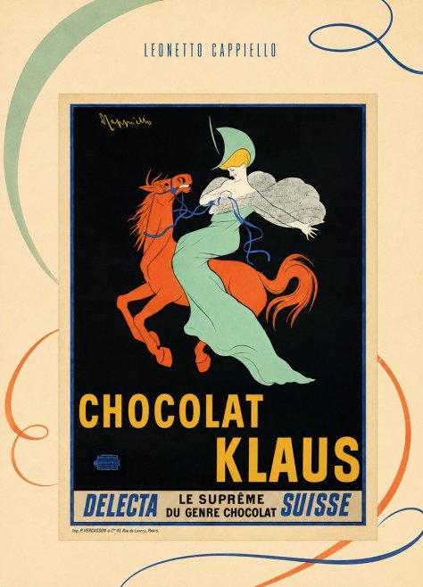 Leonetto Cappiello Chocolat Klaus II No6 - Poster