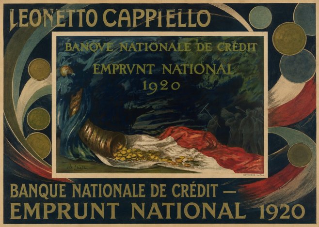 Leonetto Cappiello Banque Nationale De Crédit - Emprunt National 1920 No6 - Poster