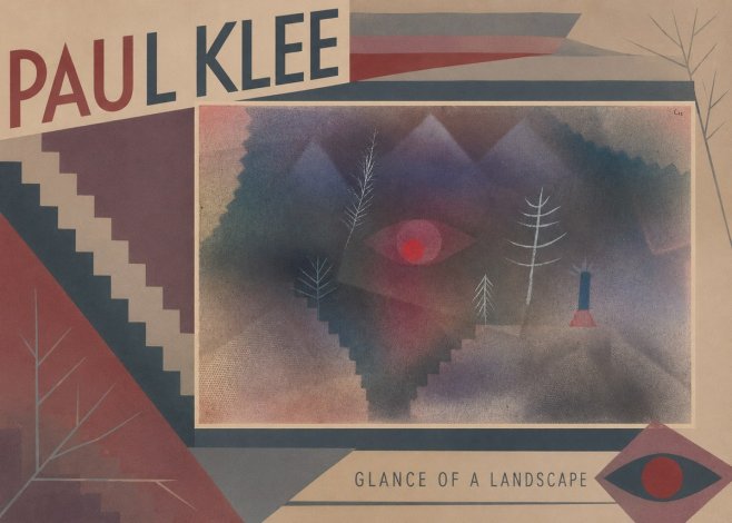 Paul Klee Glance of a Landscape No5 - Poster