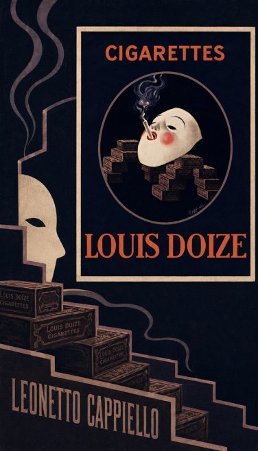 Leonetto Cappiello Cigarettes Louis Doize No5 - Poster