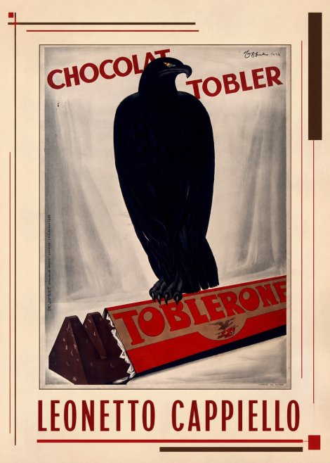 Leonetto Cappiello Chocolat Tobler No3 - Poster