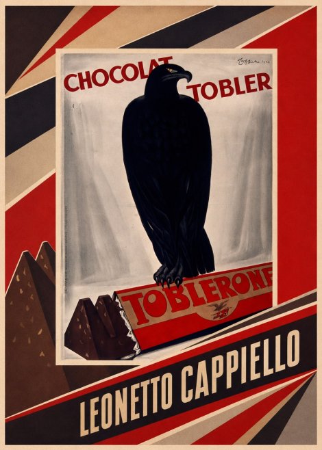 Leonetto Cappiello Chocolat Tobler No6 - Poster
