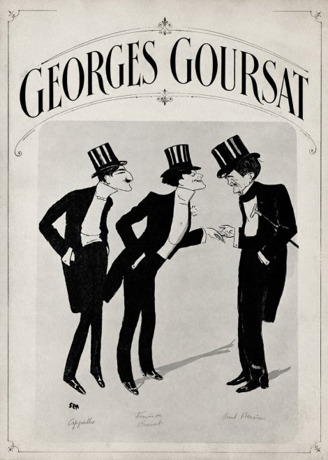 Georges Goursat Capiello, Francis De Croisset, Paul Hervieu No3 - Poster