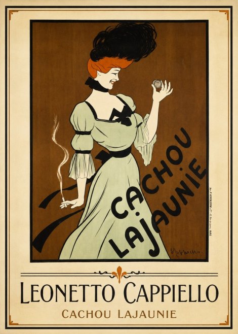 Leonetto Cappiello Cachou Lajaunie No1 - Poster