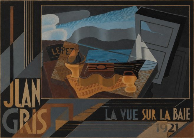Juan Gris La Vue Sur La Baie No5 - Poster