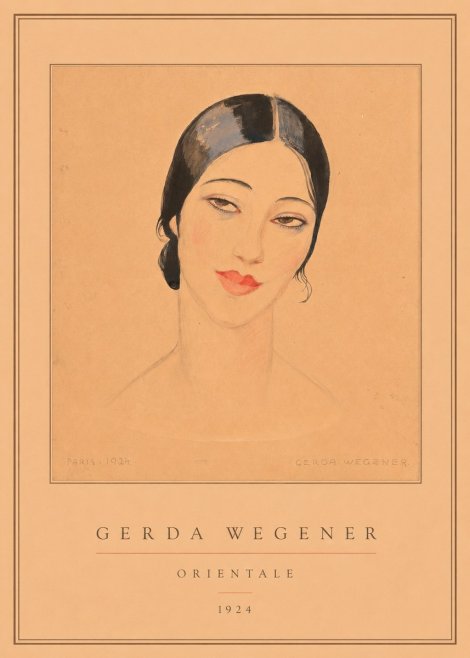 Gerda Wegener Orientale No5 - Poster