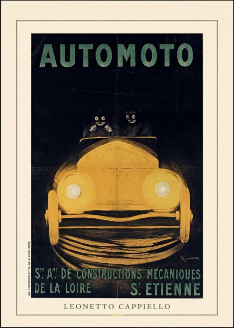 Leonetto Cappiello Automoto No4 - Poster