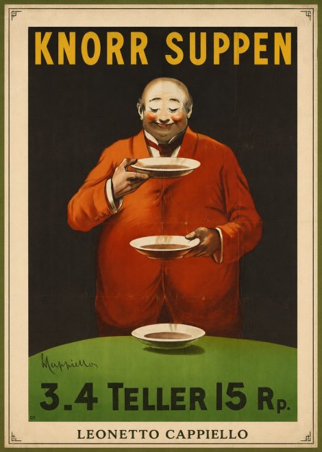 Leonetto Cappiello Knorr Suppen No3 - Poster