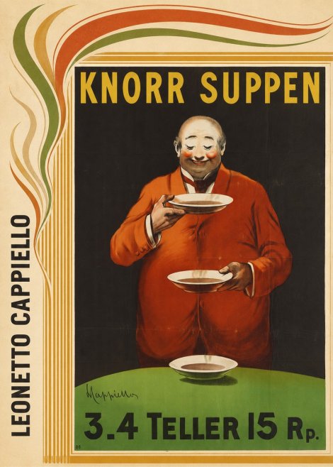 Leonetto Cappiello Knorr Suppen No5 - Poster