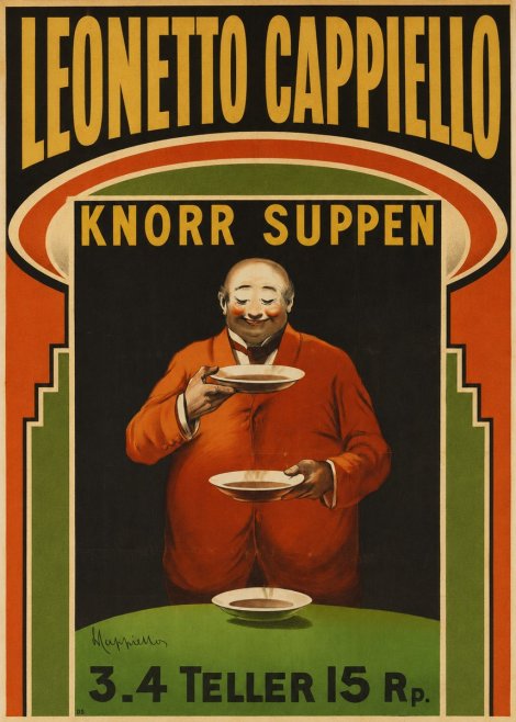 Leonetto Cappiello Knorr Suppen No6 - Poster