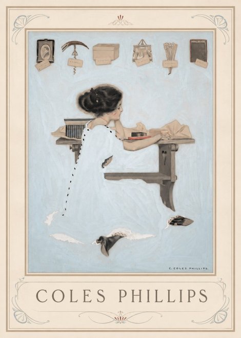 Coles Phillips Remembrance No1 - Poster