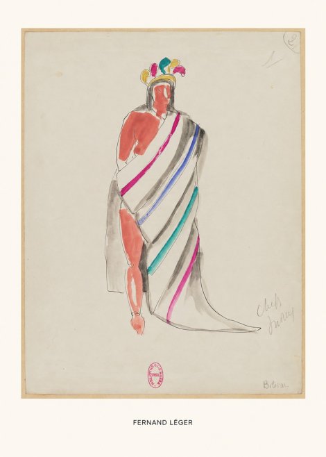 Fernand Léger Chefs Indiens No6 - Poster