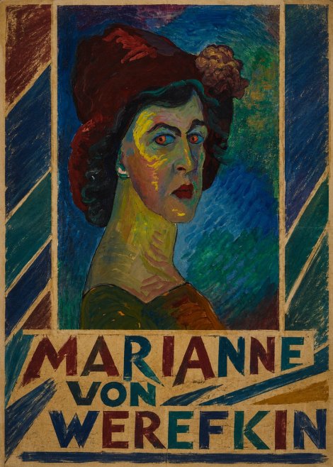 Marianne von Werefkin Self-portrait No3 - Poster