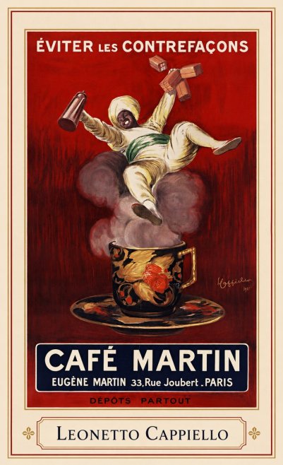 Leonetto Cappiello Café Martin No1 - Poster