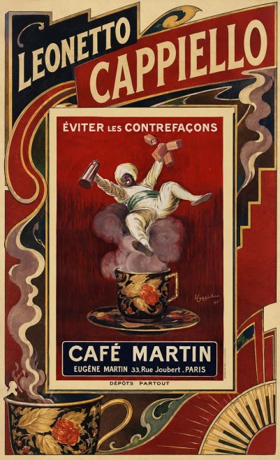 Leonetto Cappiello Café Martin No6 - Poster