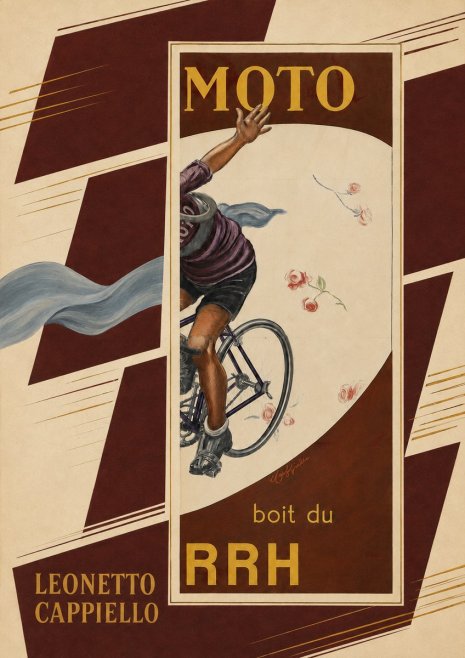 Leonetto Cappiello Moto Rrh No6 - Poster